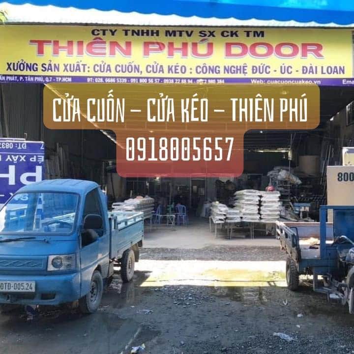 Nhà máy sản xuất cửa cuốn cửa kéo Thiên Phú